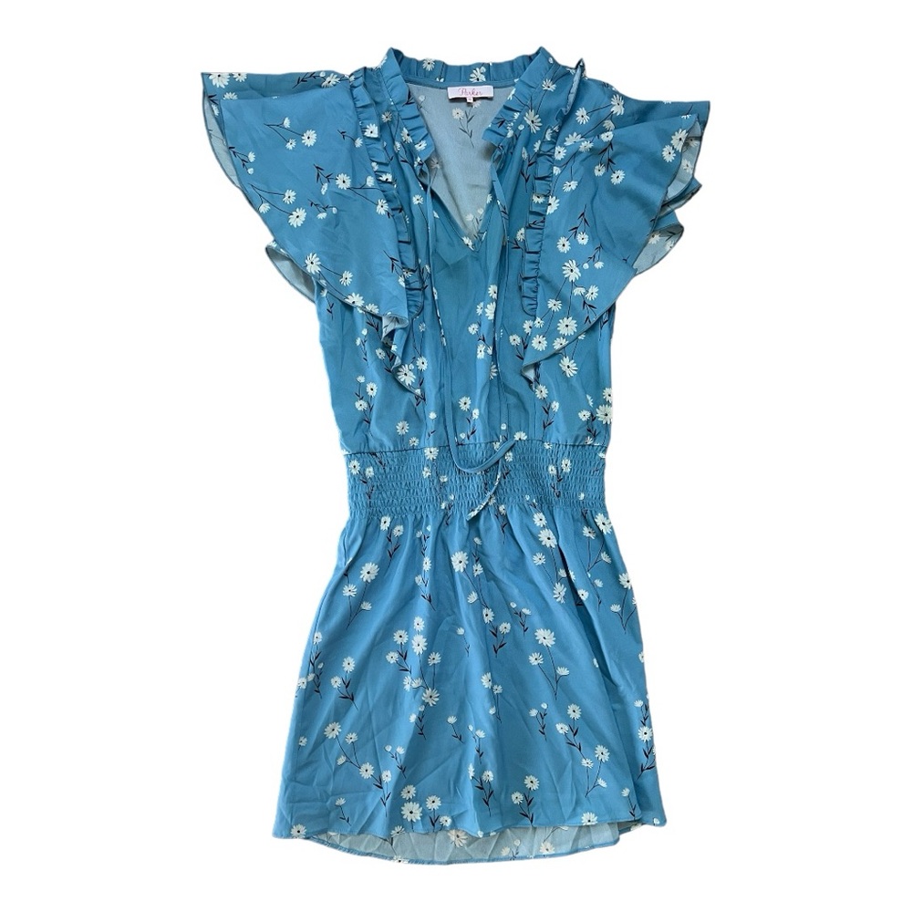 Floral Blue Dress